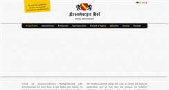 Desktop Screenshot of neuenburger-hof.de